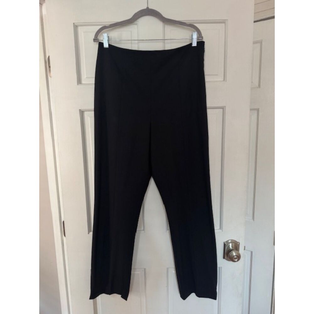 Tory Birch Black Wool Wide leg Dress pants, size 12
